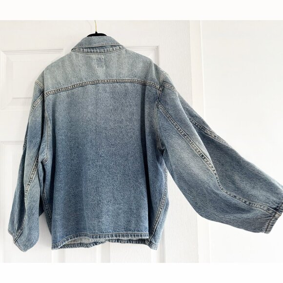 NSF "Welder" Denim Shirt/Jacket, size Small - Picture 6 of 7